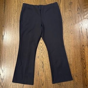 Ann Mashburn Faye Pant Navy Ponte Knit XL NWT